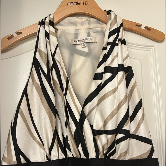 Evan-Picone Dress Geometric Print Size 8 - Picture 2 of 4